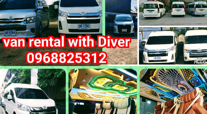 Van rental with driver Bangkok