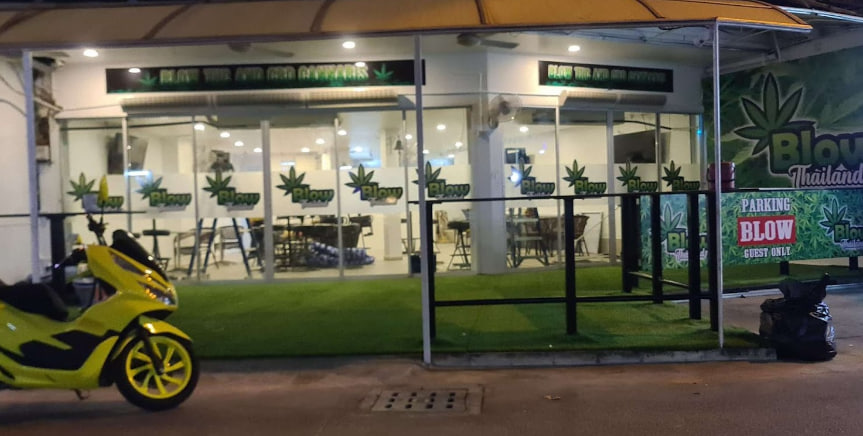 Blow Cannabis Coffee Shop Lounge and Bar, Pattaya