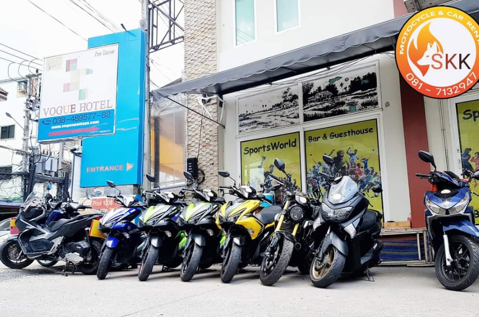 SKK Motorcycle & Car Rental, Pattaya