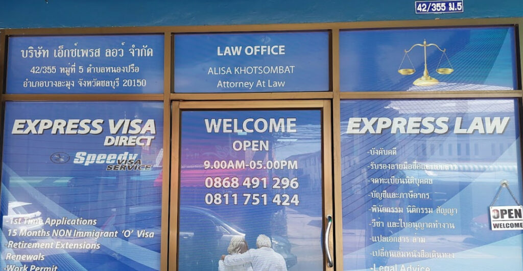 Express Visa Direct, Pattaya