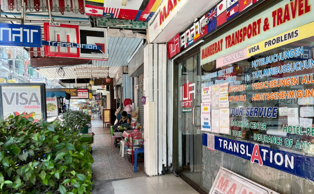 Visa Maneerat Transport & Travel, Pattaya