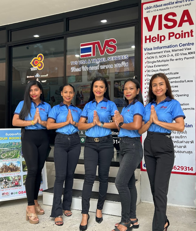 TVS Visa Services Pattaya ทีวีเอส วีซ่าเซอร์วิส พัทยา