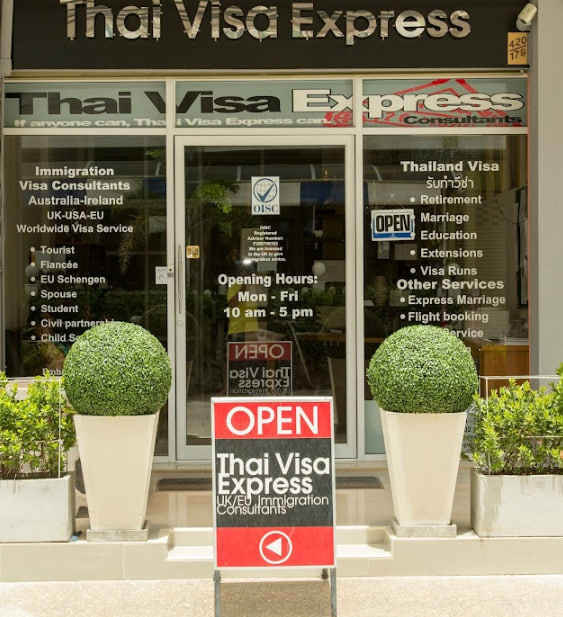 Thai Visa Express Immigration Consultants, Pattaya