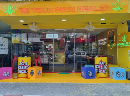 LION ROLLING CIRCUS – Dispensary, Chaweng Beach