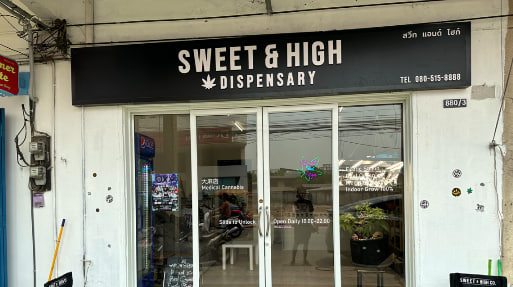 Sweet & High Dispensary (Weed Shop), Chiang Rai