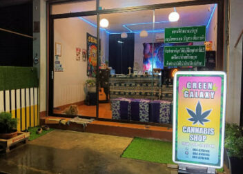 Green galaxy Cannabis Shop, Chiang Rai