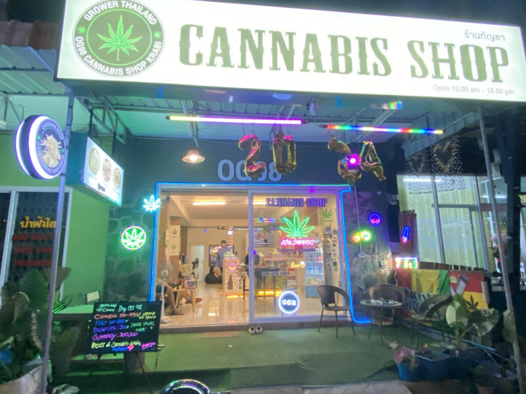 Cannabis Shop OG 98 (weed), Krabi